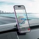 Автотримач для телефона HOCO H30 Brilliant magnetic car holder(center console) Black (6942007611473)
