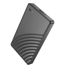 Зовнішня кишеня для накопичувача HOCO HB46 USB3.0 2.5-inch SATA hard drive enclosure Black (6942007628266)