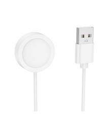 Бездротовий зарядний пристрій для смарт-годинника HOCO Y30 Smart sports watch charging cable White (6942007648981)