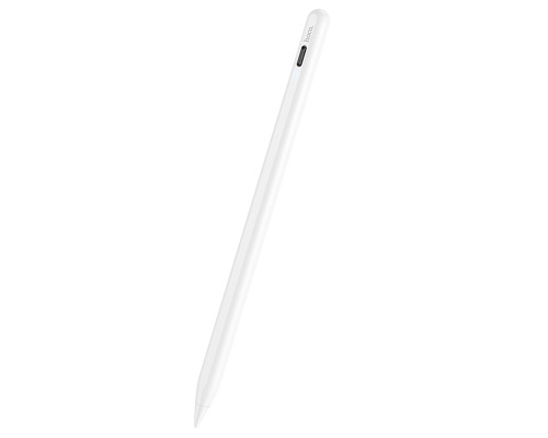 Стилус HOCO GM109 Smooth series active universal capacitive pen White (6942007603980)