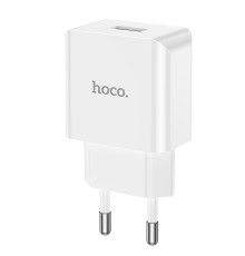 Мережевий зарядний пристрій HOCO C106A Leisure single port charger 10,5W White (6931474783882)