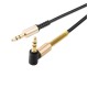 Аудіокабель HOCO UPA02 3.5mm male to 3.5mm male, TPE, 1m, Black (6957531025665)