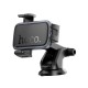 Автотримач для телефона HOCO H79 Vista push-type car holder (center console) Black Metal Gray (6942007647892)
