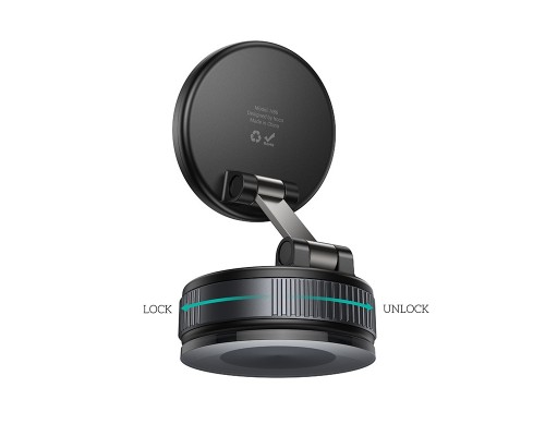Автотримач для телефона HOCO H86 Dragon manual suction cup magnetic holder(universal) (6942007658560)