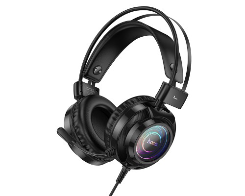Навушники ігрові HOCO W110 Resource gaming headphones Black (6942007634281)