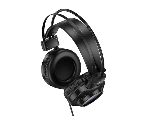 Навушники ігрові HOCO W110 Resource gaming headphones Black (6942007634281)