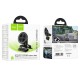 Автотримач для телефона HOCO H97 Eminent Ring Magnetic Car holder(center console) Black (6942007673020)