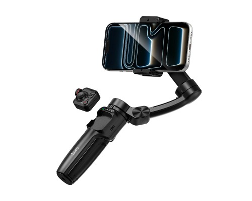 Триосьовий стабілізатор HOCO K91 Three-axis intelligent gimbal Black (6942007675802)
