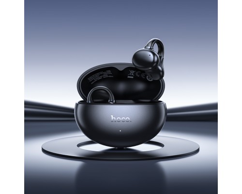 Бездротові навушники HOCO EA8 Warm sound true wireless BT headset(App) metal gray (6942007668750)