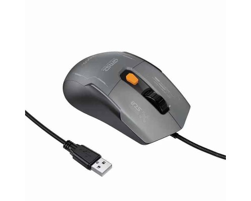 Маніпулятор миша HOCO GM52 Reddy RGB gaming wired mouse Black (6942007680967)