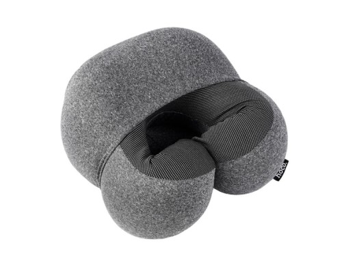 Подушка для подорожі HOCO HX70 slow rebound memory foam U-shaped pillow Black (6942007664677)