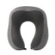 Подушка для подорожі HOCO HX70 slow rebound memory foam U-shaped pillow Black (6942007664677)