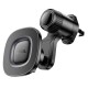 Автотримач для телефона HOCO H74 Crown ring magnetic car holder(air outlet) Black Metal Gray (6942007646895)
