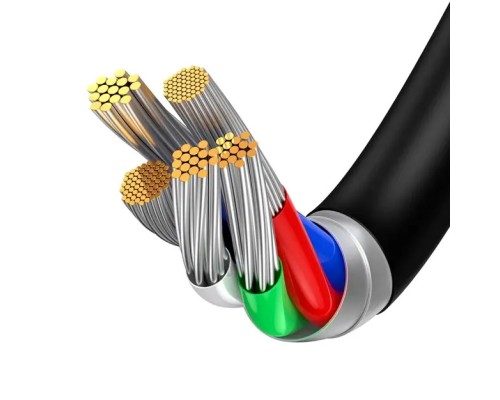 Кабель HOCO X128 Benefit PD30W charging data cable iP Black (6942007681056)