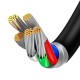 Кабель HOCO X128 Benefit PD30W charging data cable iP Black (6942007681056)