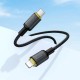 Кабель HOCO X128 Benefit PD30W charging data cable iP Black (6942007681056)