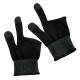 Рукавички ігрові HOCO GA21 Eagle Claw silver fiber two-finger gaming gloves(2PCS pack) Black (6942007666176)