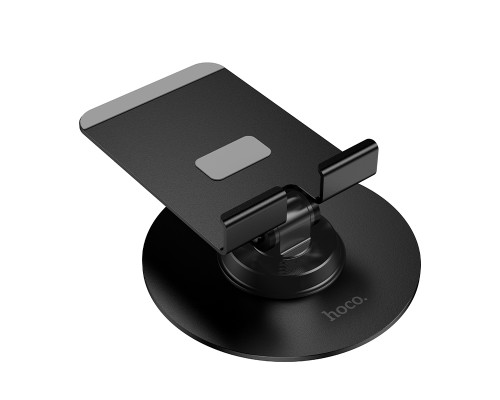 Тримач для телефона HOCO HD15 Suntuoso desktop stand Black (6942007671750)