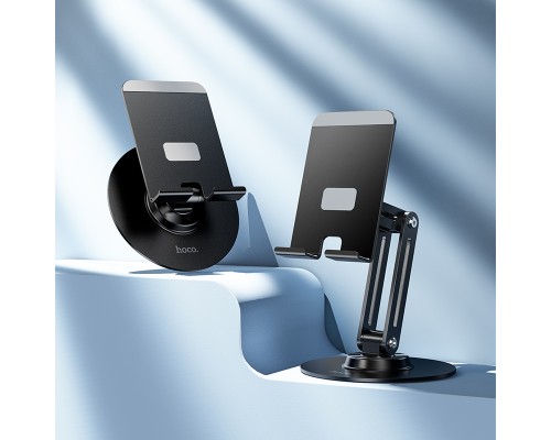 Тримач для телефона HOCO HD15 Suntuoso desktop stand Black (6942007671750)