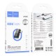 Перехідник HOCO UA36E iP male/C male to USB female OTG 2-in-1 transparent adapter (6942007647250)