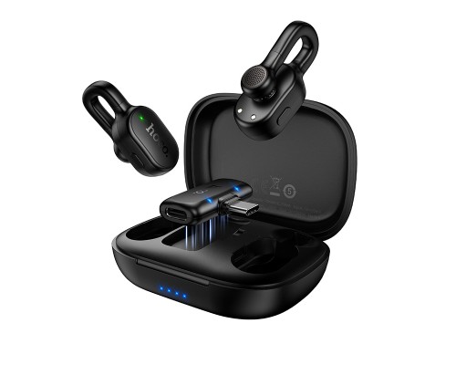 Бездротова мікрофонна система HOCO L27 Ice hidden wireless microphone  (Type-C) Black (6942007680646)