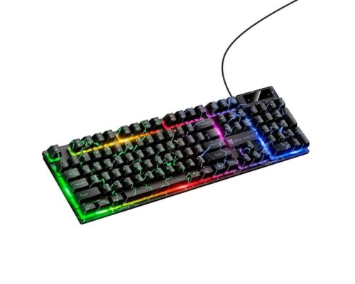 Клавіатура HOCO GM701 Trofeo wired gaming keyboard (Cyrillic version) Black (6942007683739)
