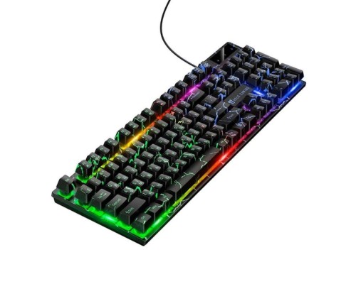Клавіатура HOCO GM701 Trofeo wired gaming keyboard (Cyrillic version) Black (6942007683739)