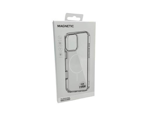 Чохол Cosmic Acrylic Thin Magnetic for Apple iPhone 15 Pro White (AcColMagi15pWhite)