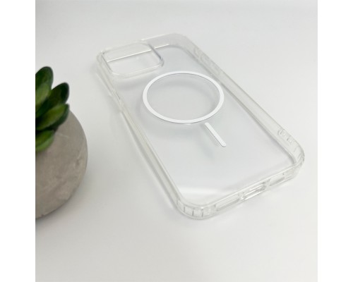 Чохол Cosmic Acrylic Thin Magnetic for Apple iPhone 15 Pro White (AcColMagi15pWhite)