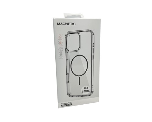 Чохол Cosmic Acrylic Thin Magnetic for Apple iPhone 17 Pro Max Grey (AcColMagi17pmGrey)
