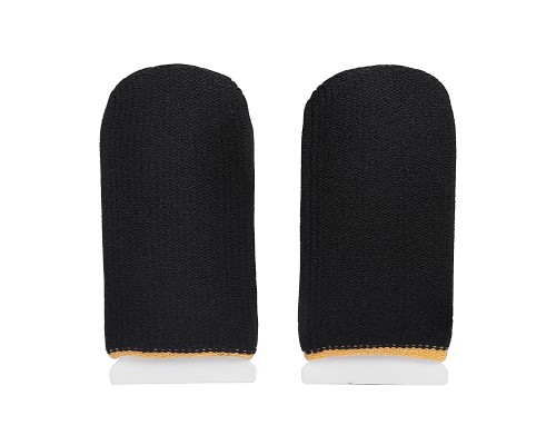 Напальчник ігровий HOCO GA20 Magic Claw carbon fiber gaming finger set(2PCS pack) Black (6942007666169)