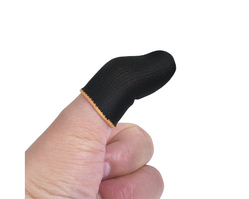 Напальчник ігровий HOCO GA20 Magic Claw carbon fiber gaming finger set(2PCS pack) Black (6942007666169)