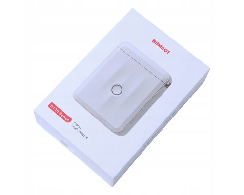 Термопринтер для друку наклейок NIIMBOT D110_M White (1AA56011604)