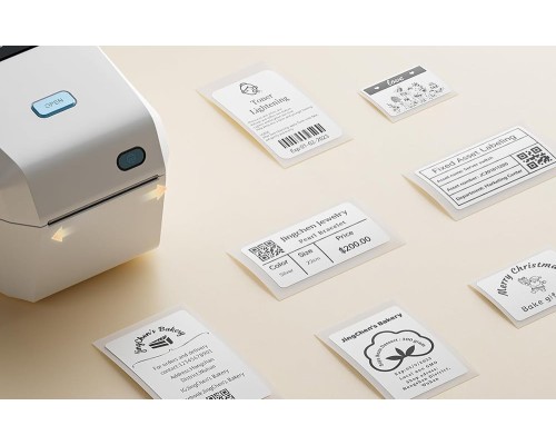 Термопринтер для друку наклейок NIIMBOT K3_W Lvory white (1AE10271603) (1AE10271603)