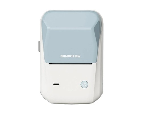 Термопринтер для друку наклейок NIIMBOT B1 Blue (1AC12221605)