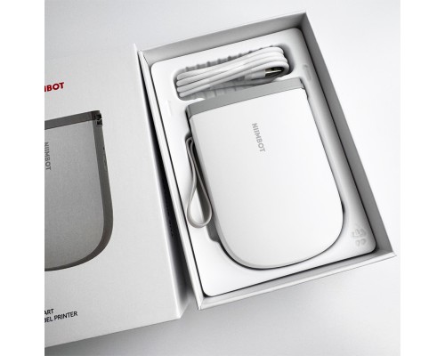 Термопринтер для друку наклейок NIIMBOT D11_H White (1AA57281601)