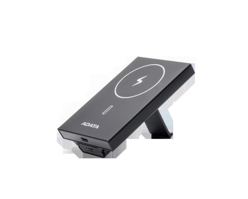 Портативний SSD з зовнішім акумулятором ADATA SR800MPB 1TB USB 3.2 Gen2 x2 Read/Write 2000MB/s magnetic wireless charging QC/PD 20W 5000mAh (SR800MPB-1000G-CCGY)