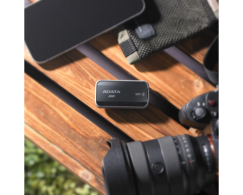 Портативний SSD ADATA URBAN TAPSAFE 1TB USB 3.2 Gen2 x2 Read/Write 1900MB/s/1800MB/s with NFC Black (SURB-TAP-1000GCCBK)