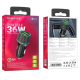 Автомобільний зарядний пристрій BOROFONE BZ21A Brilliant 36W dual port QC3.0 car charger Black (6941991101205)