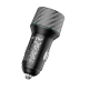 Автомобільний зарядний пристрій BOROFONE BZ21A Brilliant 36W dual port QC3.0 car charger Black (6941991101205)