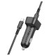 Автомобільний зарядний пристрій BOROFONE BZ28C Trophie PD60W(2C1A) car charger set(C to C) Black (6941991110894)