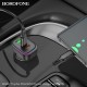 Автомобільний зарядний пристрій BOROFONE BZ28C Trophie PD60W(2C1A) car charger set(C to C) Black (6941991110894)