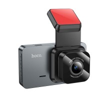 Відеореєстратор HOCO DV9 3-inch screen driving recorder (720P) Metal Gray (6942007633345)