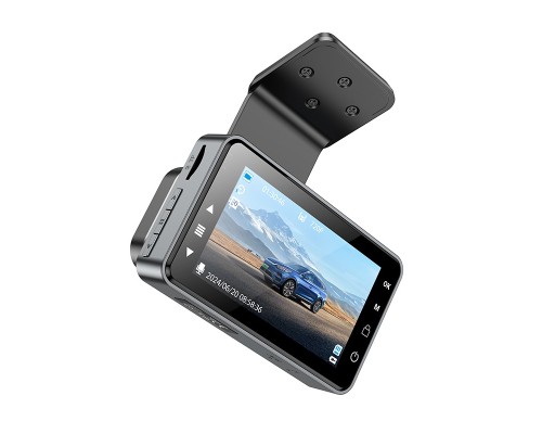 Відеореєстратор HOCO DV9 3-inch screen driving recorder (720P) Metal Gray (6942007633345)