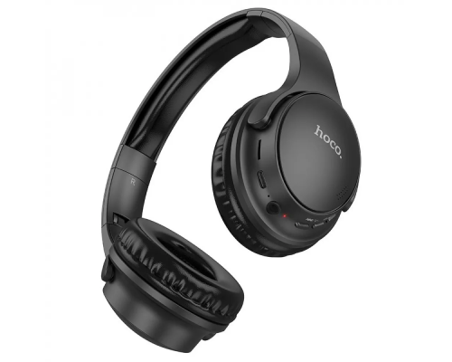 Бездротові накладні навушники HOCO W40 Mighty BT headphones Black (6931474784933)