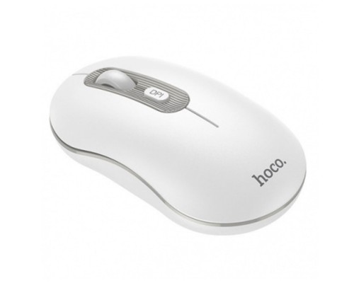 Миша бездротова HOCO GM21 Platinum 2.4G business wireless mouse White Gray (6931474790958)