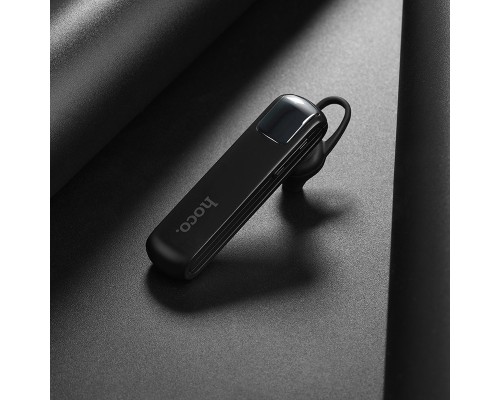 Bluetooth гарнітура HOCO E37 Gratified business wireless headset Black (6957531091554)
