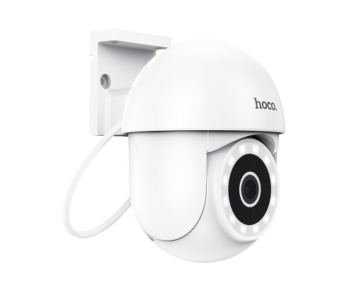 IP-камера відеоспостереження HOCO D2 Outdoor PTZ HD camera White (6942007611688)