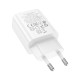 Мережевий зарядний пристрій HOCO N60 Gentle single port PD20W charger (EU) White (6942007644181)