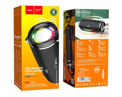 Портативна колонка HOCO HC2 Xpress sports BT speaker, 5W*2, Black (6931474738684)